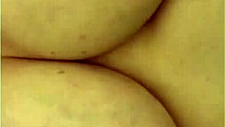 katie rubs her fat hairy clit close-up with juicy dildo vibrator till wet squirt