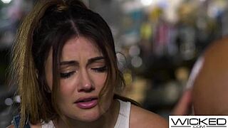 jewelz blu and giselle blanco ride cocks in hot threesome scandal tape