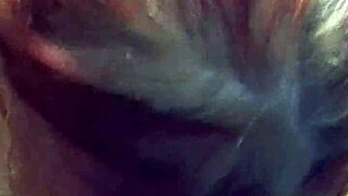 damn this amateur redhead sucks dick so good pov