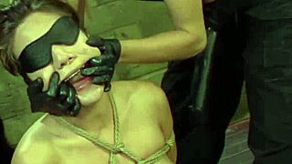 TEEN ASIAN MENA LI BOUND IN BDSM FOR FEMDOM LESBIAN STRAPON TOYS DOMINATION!!