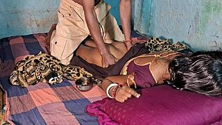 sexy desi wife tempts with messages leading to steamy bedroom fun