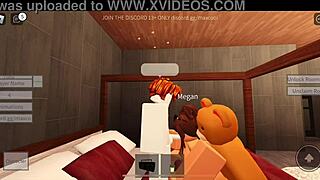 Megan's tits bounce while she gets fucked hard.