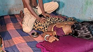 sexy desi wife tempts with messages leading to steamy bedroom fun