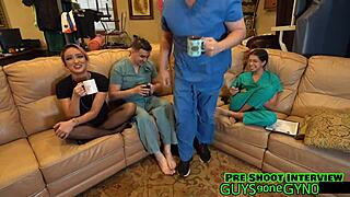 Canada's daddy slams her ass in yearly anal checkup! Finger that tight hole deep now