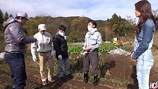 😍 hot japanese maki houjyou gets hairy pussy fucked till creampie explosion! 💦