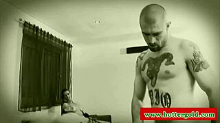 busty latina brunette babe in heels lingerie masturbates big tits doggystyle pose