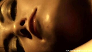 Discover stunning lesbian beauty captivating viewers in elegant showcase display?