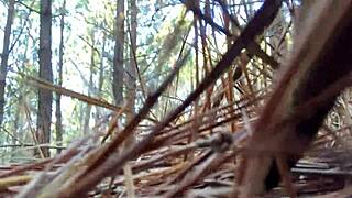 wanna see me flash my pussy then cum hard outdoors in the forest like a crazy exhibitionist?