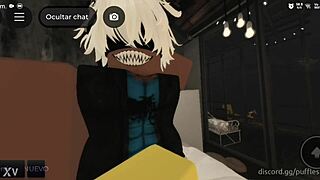 puffles sucks cock and gets pussy fucked hard by experienced guy with handjob and big ass bouncing