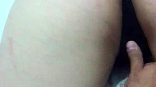 brazilian redhead gives a sloppy blowjob before anal pounding