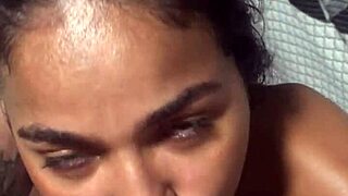 Nerdy big tits girl with huge pussy gets POV banged until she squirts hard