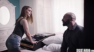 Ever wonder how sleazy big cock bangs petite teen Laney Grey's tight pussy?