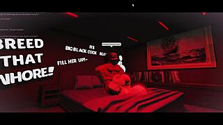 Fucking my buddy's thick snowbunny girlfriend hard in her big ass and tits