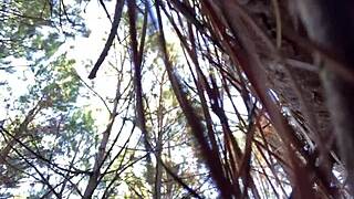 wanna see me flash my pussy then cum hard outdoors in the forest like a crazy exhibitionist?