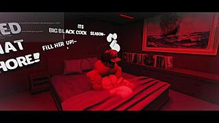 Fucking my buddy's thick snowbunny girlfriend hard in her big ass and tits