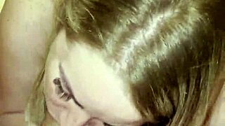 stepmom blows stepson then rides his cock hard in the bedroom