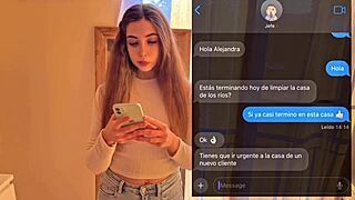 la chica de la limpieza me calienta con esos jeans ajustados y la cojo duro como le mola