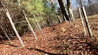 wanna see me flash my pussy then cum hard outdoors in the forest like a crazy exhibitionist?