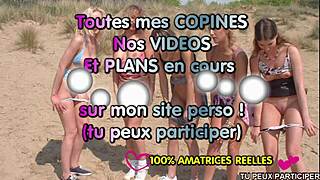 lesbian moms bang beach teen hard!!