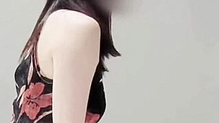 hey cute japanese student with small tits wanna see my softcore leg tease??