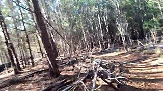 wanna see me flash my pussy then cum hard outdoors in the forest like a crazy exhibitionist?