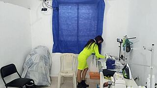 yo since im such a slut fashion designer i flash my big tits at work