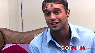 got mum milf candice fucks black stud at office job what a big tits ebony slut