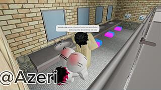 wanna watch me fuck my friend's fat ass with monster cock in public bathroom??