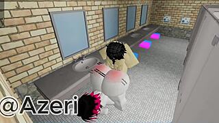 wanna watch me fuck my friend's fat ass with monster cock in public bathroom??