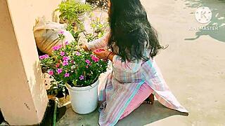 desi bhabhi gets bent over fucked hard homemade hindi audio