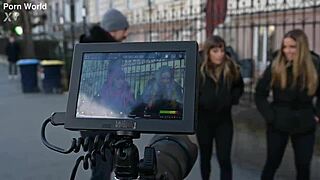 Scorned Eveline and Silvia Dellai's Furious DP Gangbang