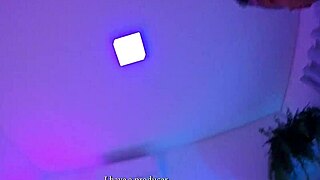 Think you can handle my neighbor's futuristic room pounding her juicy pussy?