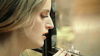 its astrid love and hot blonde milf licking pussy outdoors kissing tits muff diving girlfriend friend sensual