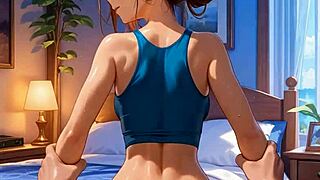 whoa check out this ai generated hentai bedroom fantasy exploding with action!