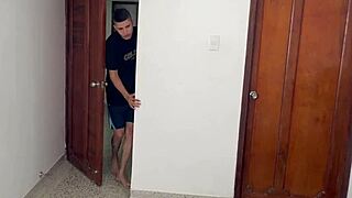 Colombian Blonde Stepmom Fucks Stepson Rough Deepthroat Big Cock