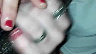 Beautiful interracial babe delivers sloppy oral blowjob