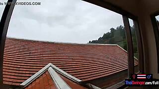 i love fucking my amateur thai teen girlfriend in thailand mountains