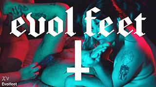 What if toes and scissoring led to this wild lesbian orgy?