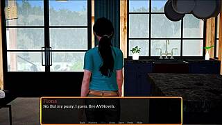 Brunette With Massive Tits Plays Naughty Game Teasing Her Huge Boobs In Family Fun Scene 523