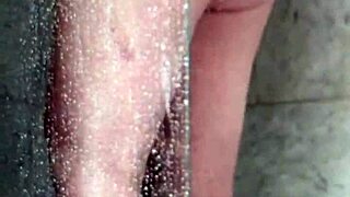 Wife caught masturbating with shower head to orgasm again?