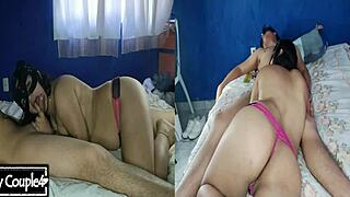 me encanta chupar vergas when the house empties for solo tit-bouncing fun