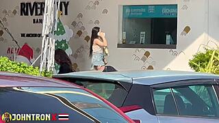 Johntronx Cari Sarapan Ketemu Gadis Asia Mungil Hot Nunduk Buat Creampie Interracial Keras 😋🍑