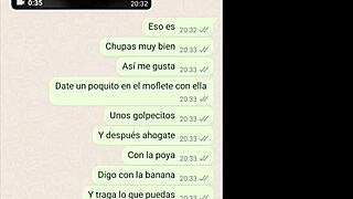 Watch My Hot Latina Girlfriend On Phone Web Chat Getting Super Horny And Teasing Her Wet Curves Part 3