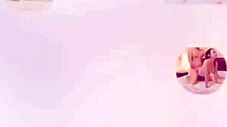 pretty asian teen shaved pussy creampied in hot bunny lingerie