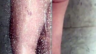 Wife caught masturbating with shower head to orgasm again?