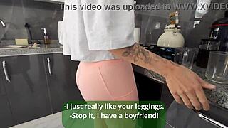 Stepsister ignores boyfriend for stepbro's rough anal pounding in tight ass