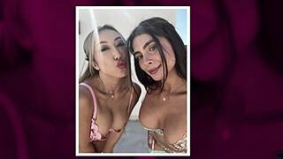 ASIAN HOTTIES NICOLE DOSHI AND TRU KAIT POUND EACH OTHER IN LA THREESOME!