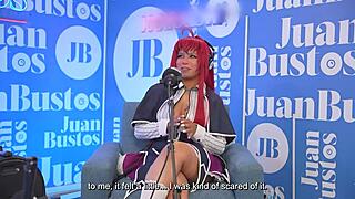 evybubbles cosplay slut rides sybian machine to multiple orgasms