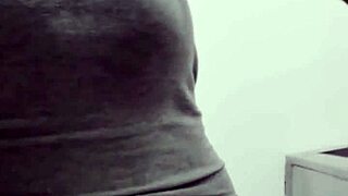 Dude cums twice on video call sex with sexy aisagirl