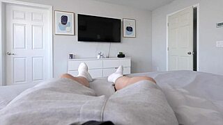 step sis katerina deville shows me edging on her tight wet pussy and big ass